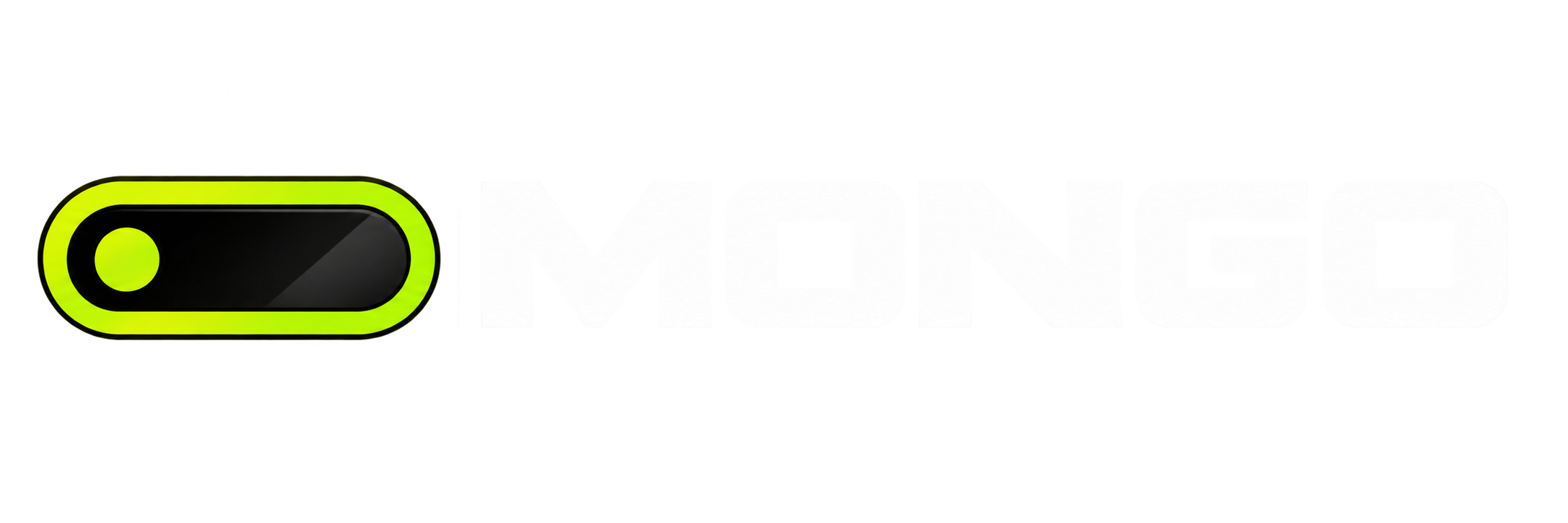 MONGO · original logo on a dark background