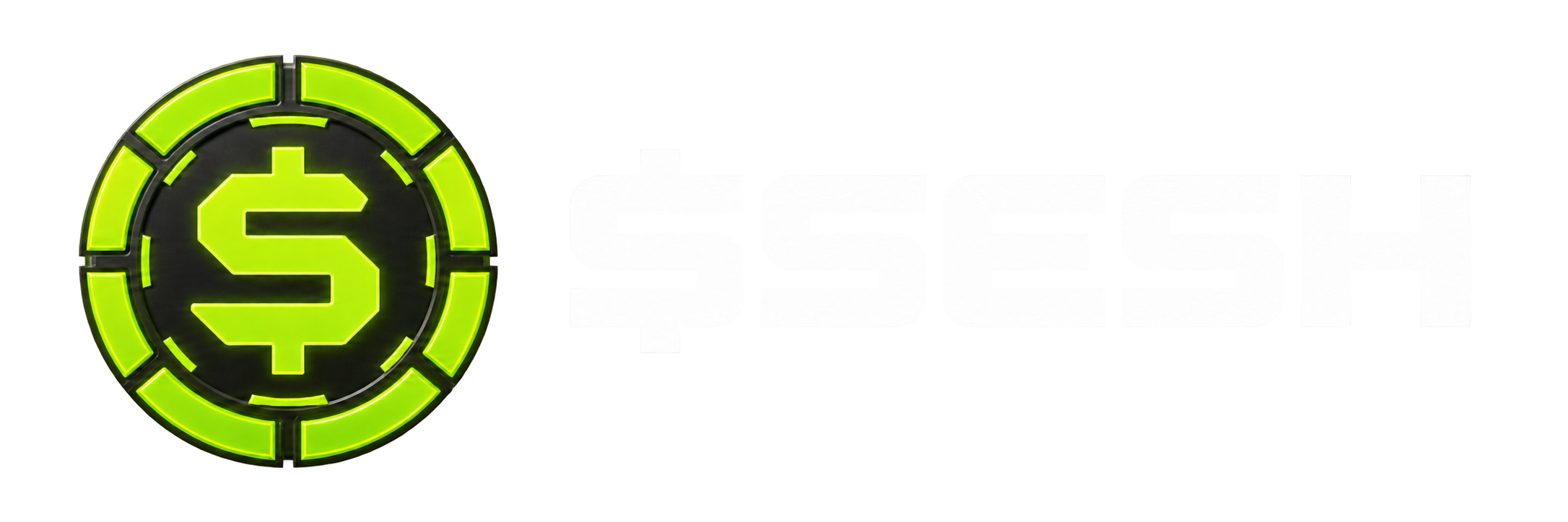 $SESH · original logo on a dark background